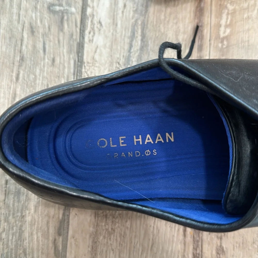 Cole Haan Grand os wingtip Oxford Black size 11 - Picture 4 of 6